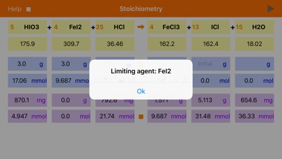 Stoichiometry screenshot 4