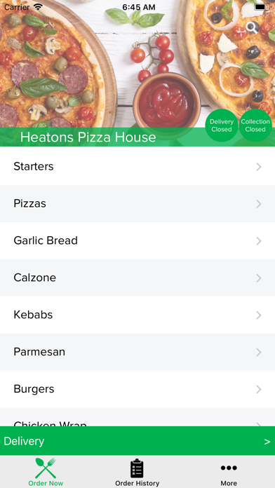 Heatons Pizza House screenshot 2