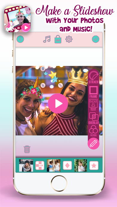 Unicorn Video Maker with Music screenshot 3