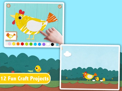 紙皿:子供用手作りゲームの就学前のアート作成の着色:子供のおすすめ画像3