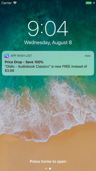 Screenshot #3 pour App Wish List & Price Tracker
