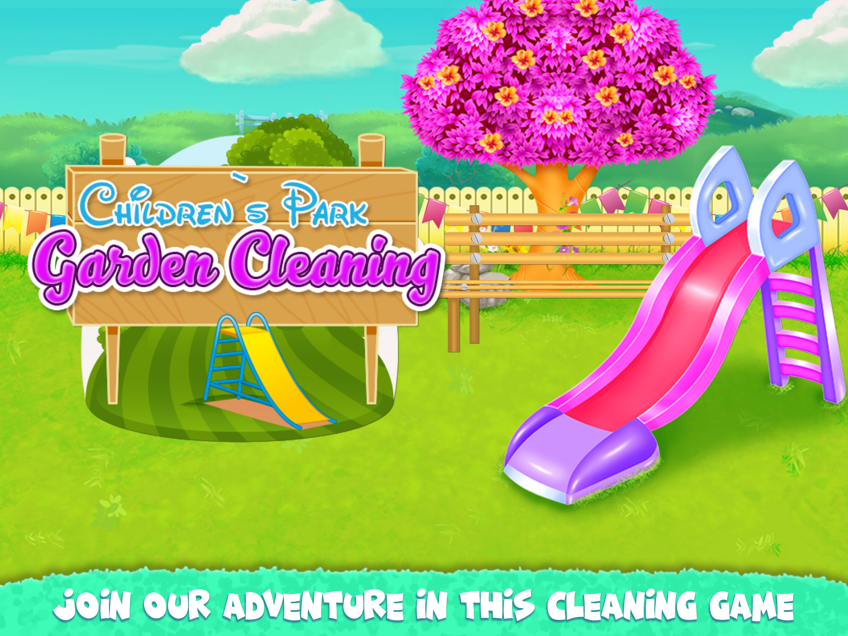 Childrens Park Garden Cleaning
