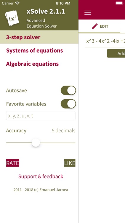 xSolve - Equation Solver screenshot-4