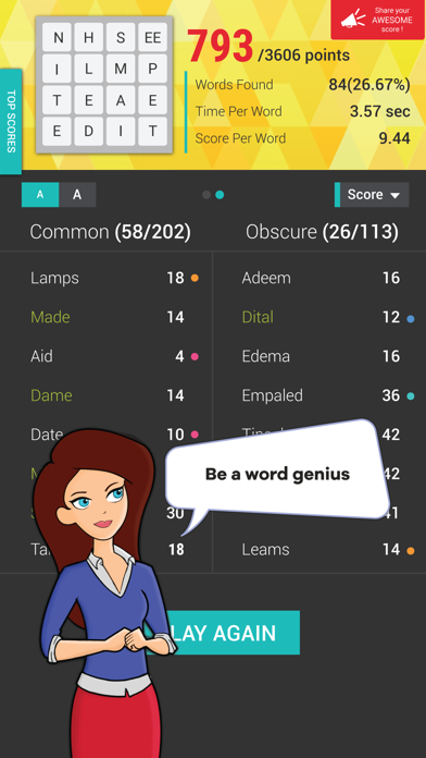 Wordathon: Classic Word game screenshot 4