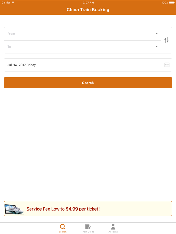 Screenshot #5 pour China Trains - Tickets Booking