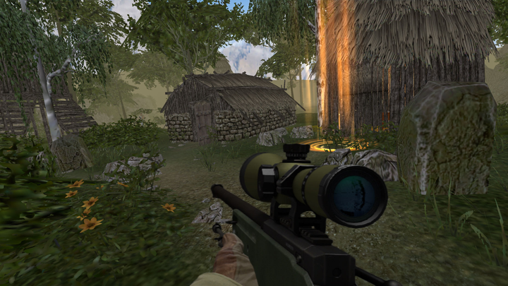 山 狙击兵胭脂英雄 screenshot 1