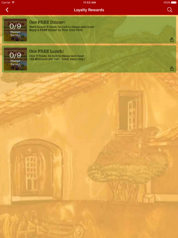 Screenshot #6 pour 3 Amigos Mexican Restaurants