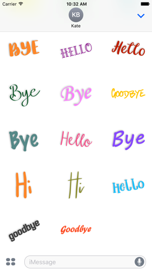 Hi Hello Sticker Pack(圖2)-速報App