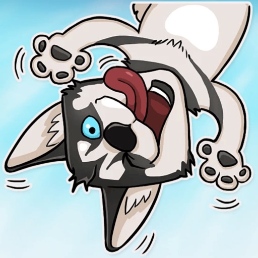 Husk The Husky! Stickers