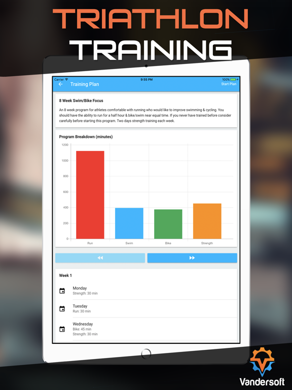 Screenshot #4 pour Triathlon - Sprint & Olympic Swim, Bike, & Run Log