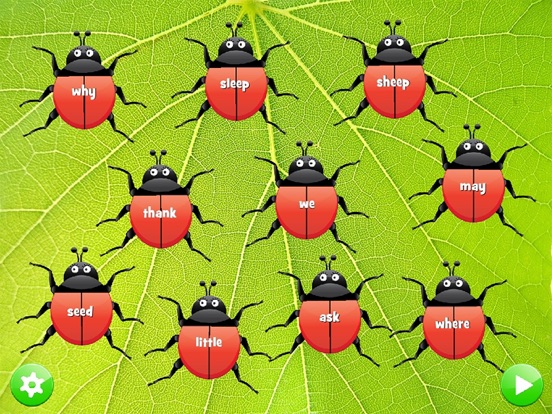 Screenshot #6 pour Ladybug Dolch Sight Words