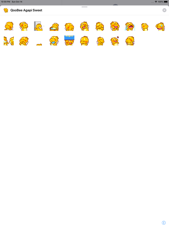 QooBee Agapi Sweet app screenshot 3