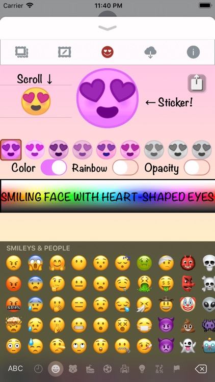 Pink Love • Emoji and stickers screenshot-5