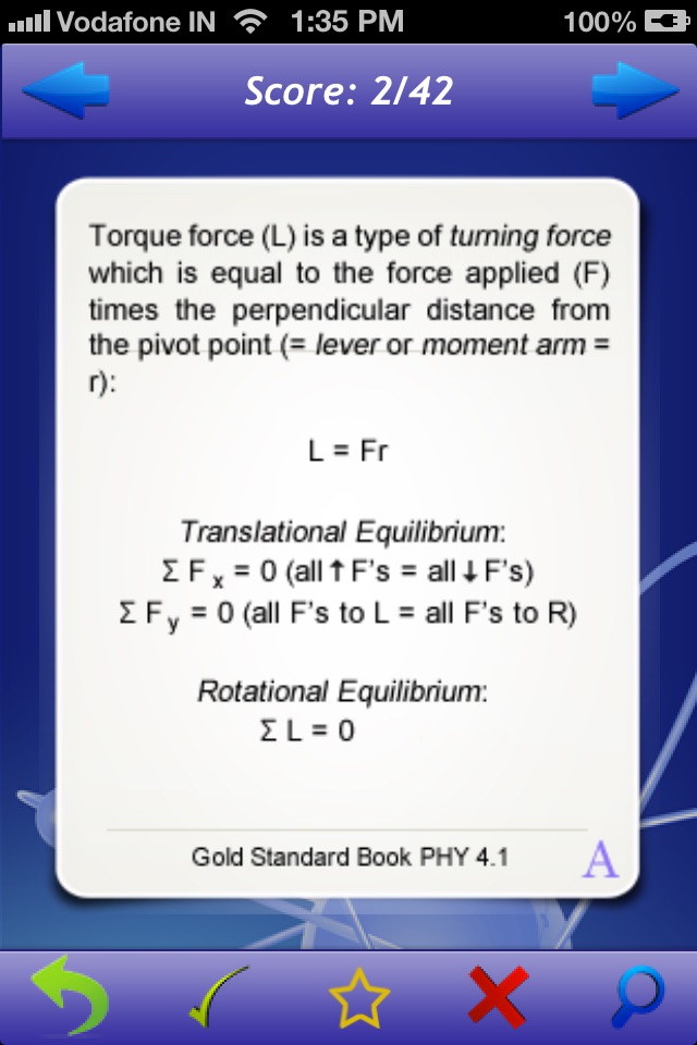 Gold Standard MCAT Physics screenshot 4