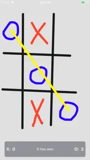 draw tic tac toe iphone screenshot 1