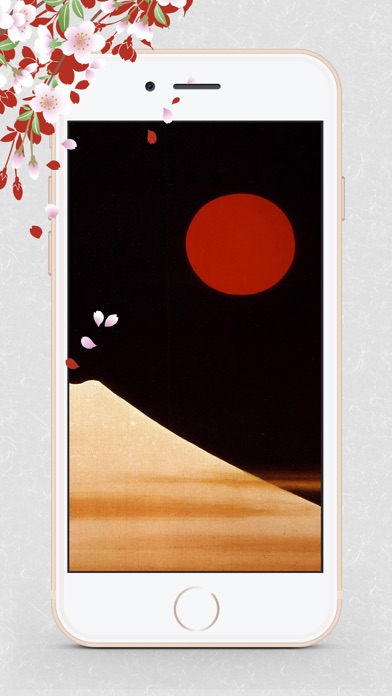 浮世繪 日本畫桌布 Iphone 應用程序 Appsuke