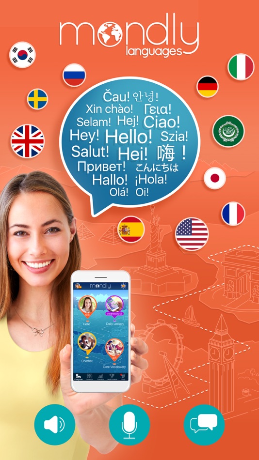 Mondly: تعلم اللغات - 7.1.13 - (iOS)