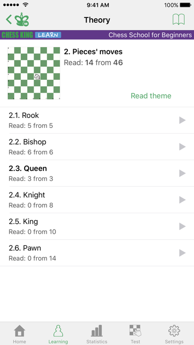 Chess School for Beginners Screenshot