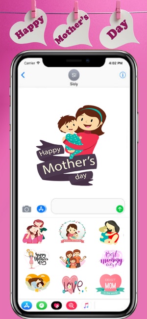 Mothers Day Stickers 2018(圖3)-速報App