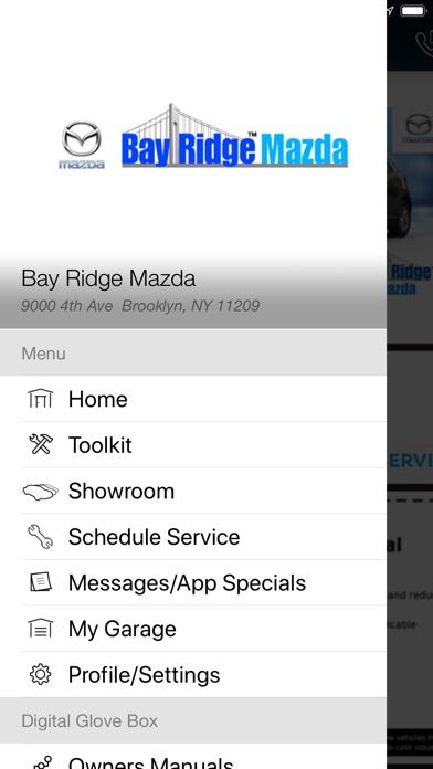 Bay Ridge Mazda MLink screenshot 2