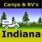 Camping spots & RV's is a simple and easy to use map to find the nearest Campsite or RV Park locations