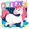Puzzles for children is a fun and educational game for young children and pre-schoolers