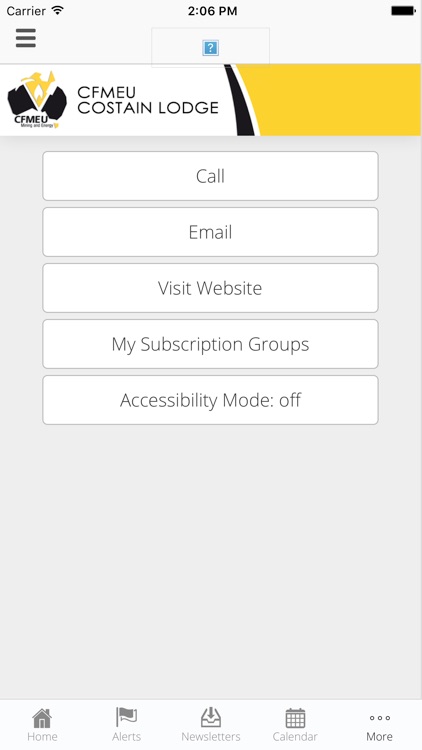 CFMEU Costain Lodge screenshot-3