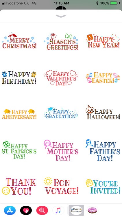The Celebration Sticker Pack