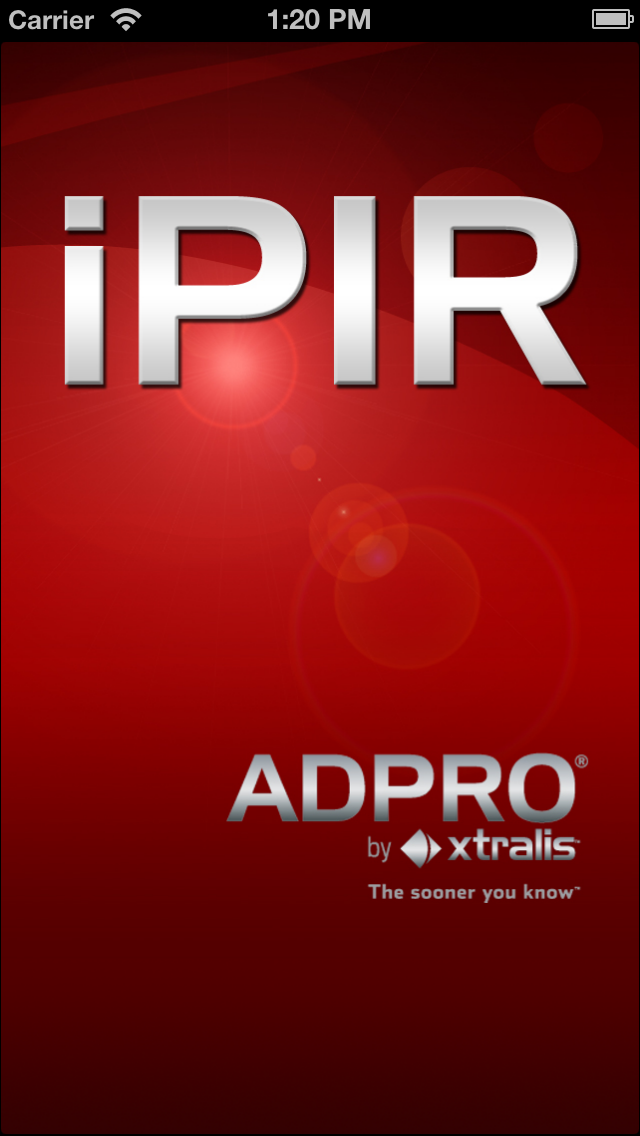 Screenshot #1 pour ADPRO iPIR