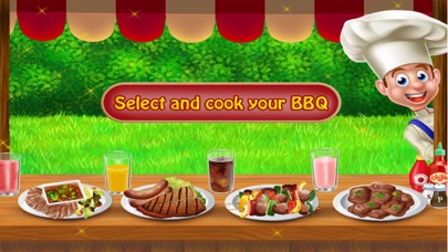 Screenshot #1 pour BBQ Recipes Maker Party Night