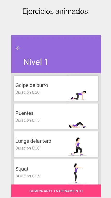 Ejercicio de glúteos