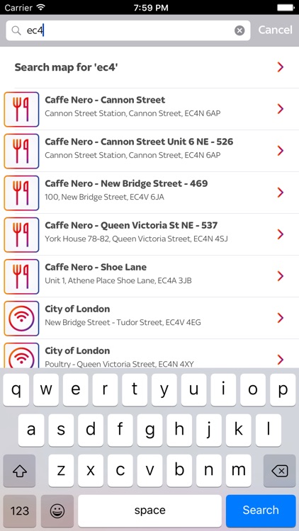 Sky WiFi Finder – with Sky Sports hotspot venues screenshot-3