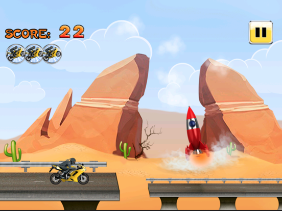 Ninja Bike Surfers iPad app afbeelding 2