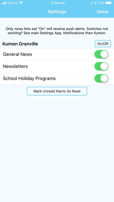 Kumon Granville screenshot 3