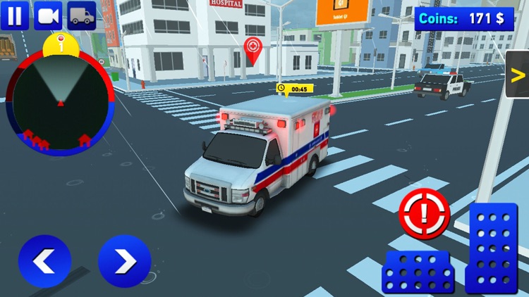 Ambulance Drive & Parking Sim