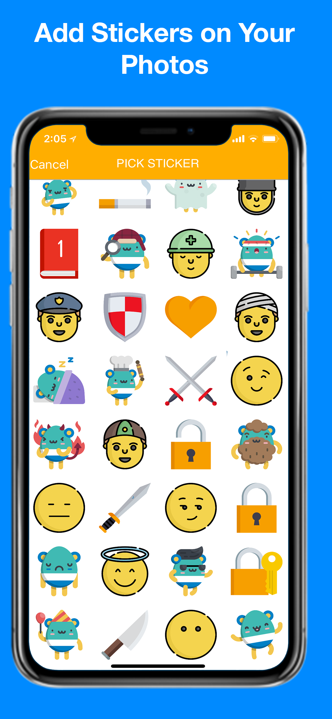 Photo Stickers - Add Stickers
