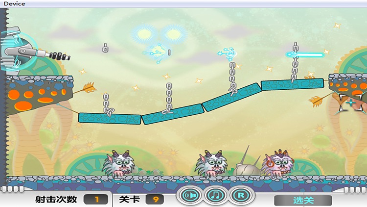 激光炮轰小怪 — 物理解谜游戏 screenshot-4