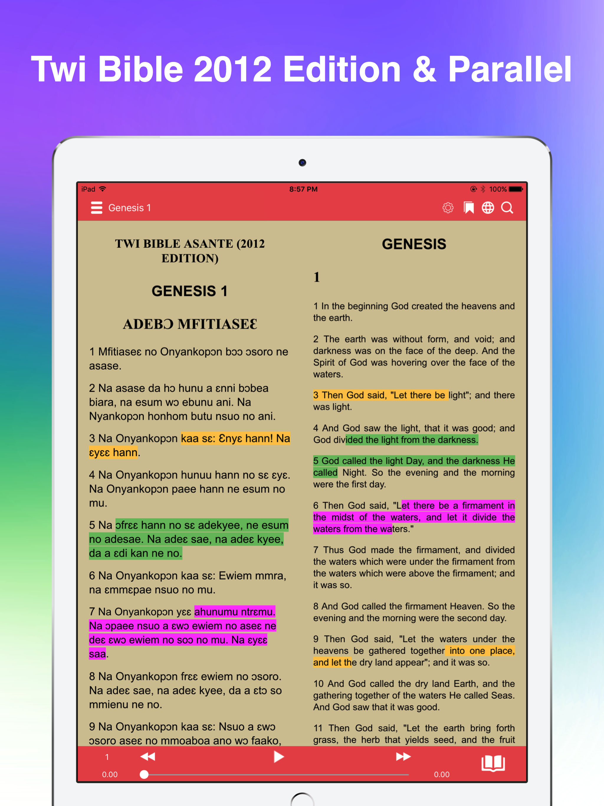 Twi Bible Asante 2012