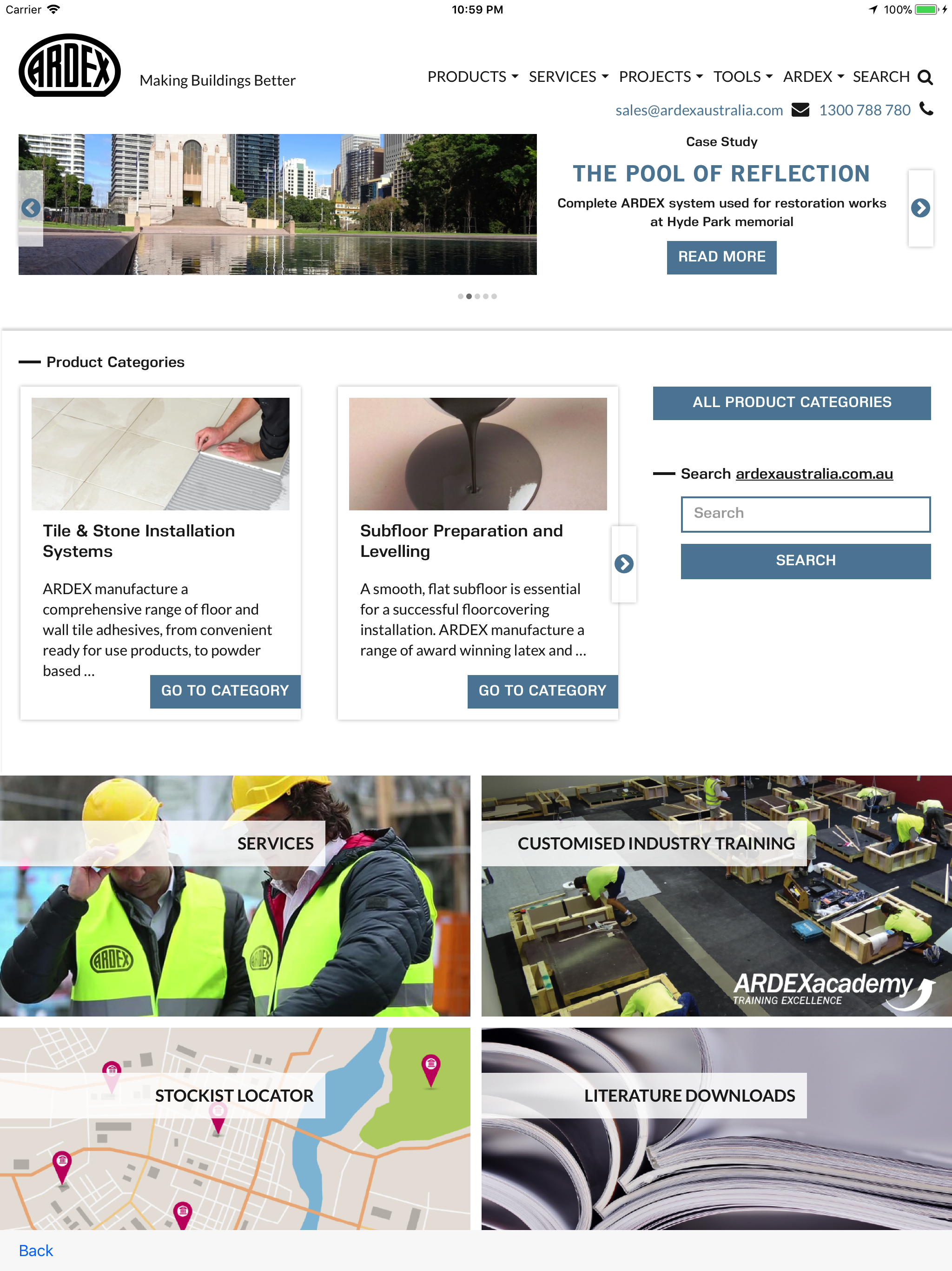 ARDEX Australia App screenshot 4