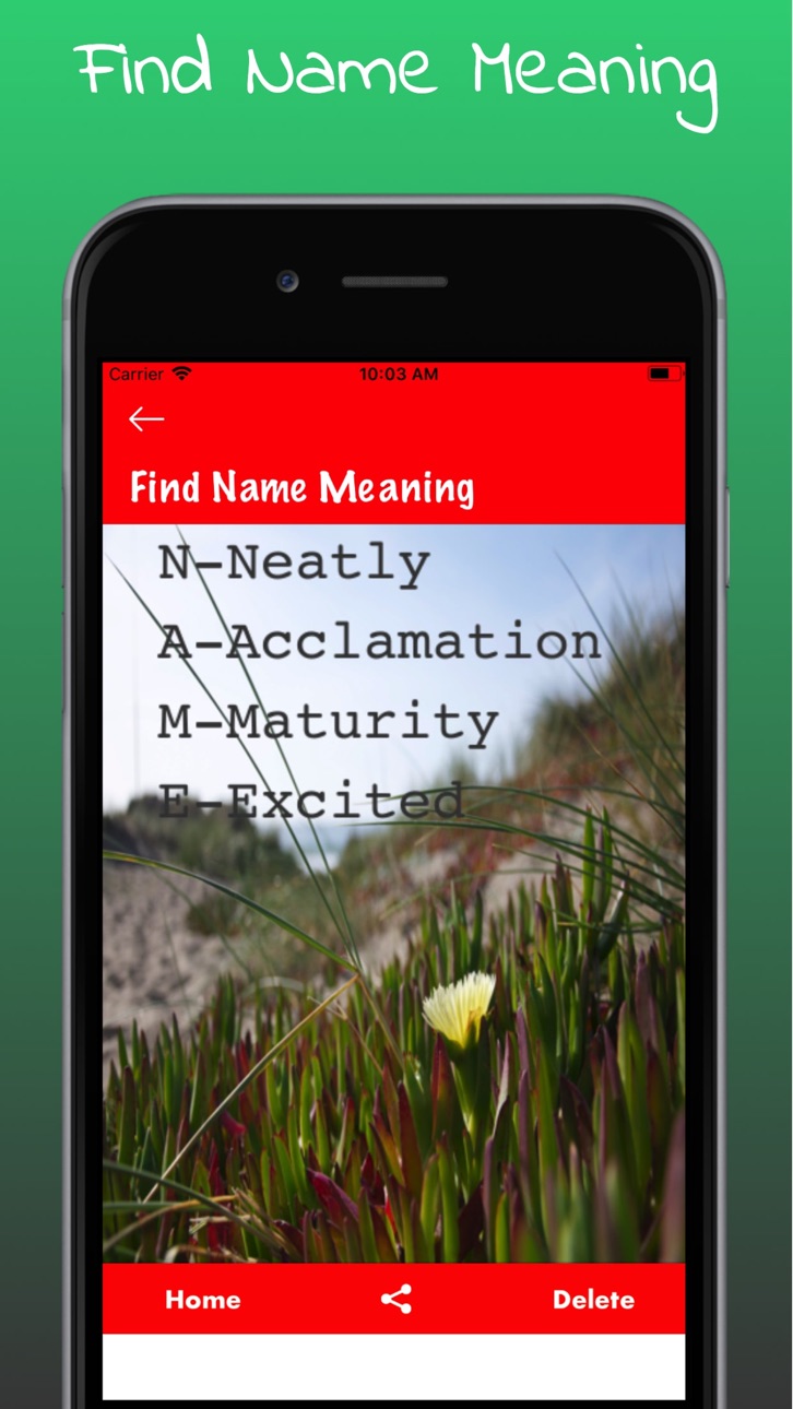 iPhone screenshot