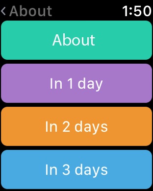 Apple Watch screenshot