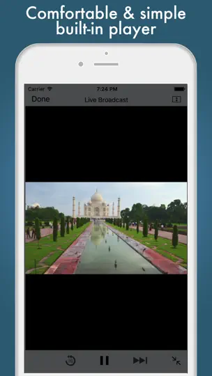 Скриншот World TV - ТВ в прямом эфире на iPhone 2