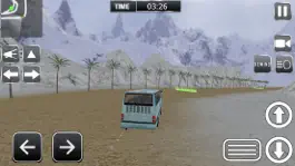 Game screenshot Водитель автобуса Offroad снег hack