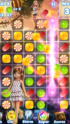 Candy Girl - Mini bubble gamesのおすすめ画像1