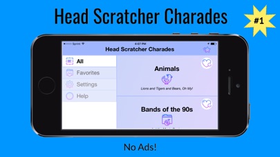 Head Scratcher Charades screenshot 2