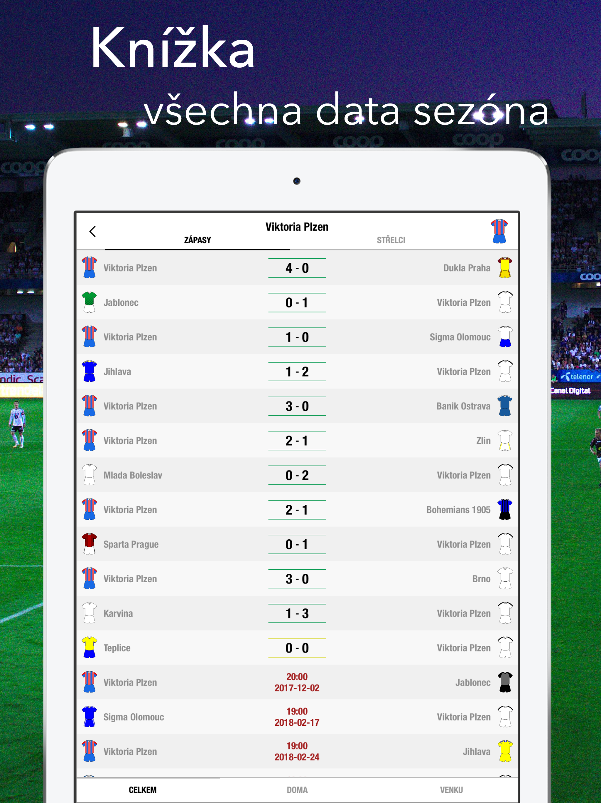 Synot Liga - zapasy a vysledky screenshot 9