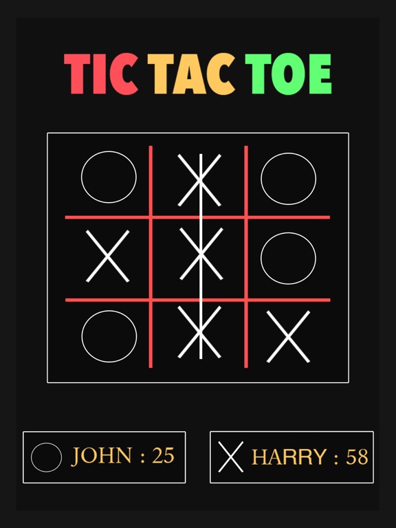 Screenshot #6 pour Tic Tac Toe : Neon Glow Themes