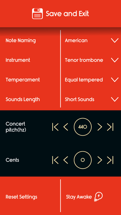 Screenshot #2 pour Trombone Tuner