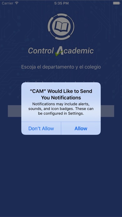 Control Academic Master screenshot 2