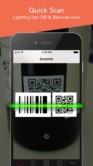 Screenshot #1 pour Barcode Scanner - QR Scanner